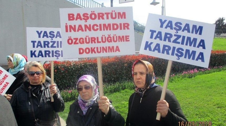 Metroda Saldırıya Uğrayan Baş&ouml;rt&uuml;l&uuml; Kadının Kocası Konuştu