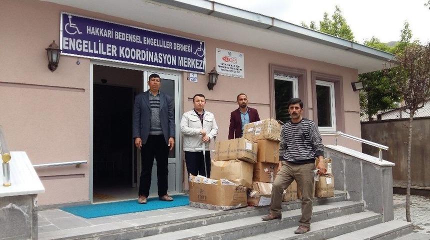 İstanbul&rsquo;dan Hakkari&rsquo;ye Engelli Dayanışması