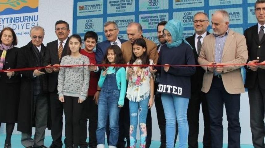 Zeytinburnu Belgradkapı Sosyal Tesisi Ve Yery&uuml;z&uuml; Doktorları Binası Hizmete A&ccedil;ıldı