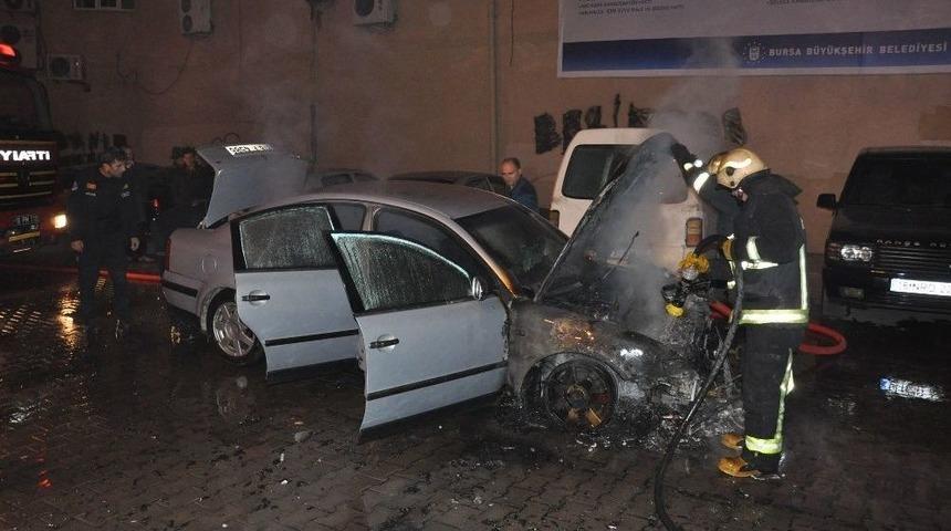 Lpg&rsquo;li Otomobil Alev Topuna D&ouml;nd&uuml;