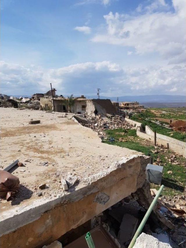 Afrin’de Terörden Temizlenen Halilo Köyü’ne Ait Görüntüler Ortaya Çıktı