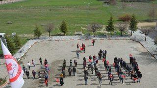 Sdü Öğrencileri Bedenleriyle Afrin Yazdı