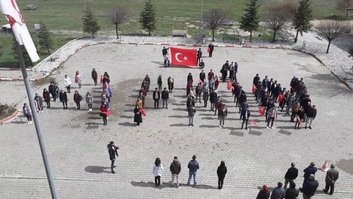 Sdü Öğrencileri Bedenleriyle Afrin Yazdı G4