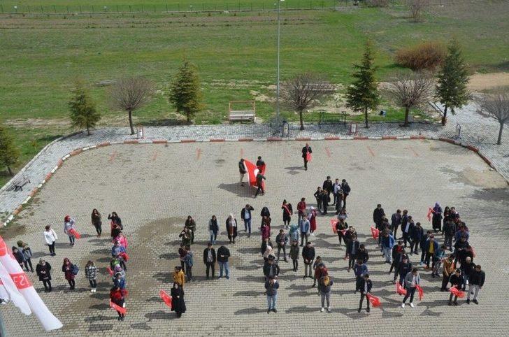 Sdü Öğrencileri Bedenleriyle Afrin Yazdı G5