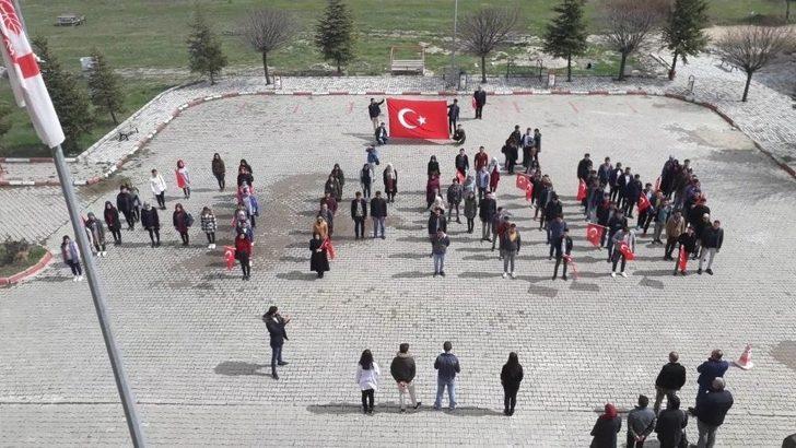 Sdü Öğrencileri Bedenleriyle Afrin Yazdı G1