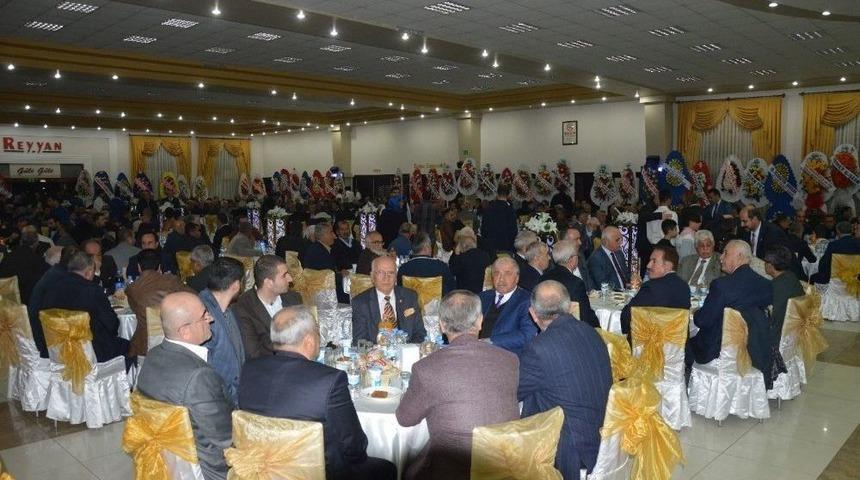 Bakan T&uuml;fenkci Tso Başkanı Erko&ccedil;&rsquo;un Kızının D&uuml;ğ&uuml;n&uuml;ne Katıldı