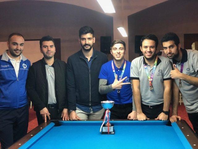 2018 Yılının İlk Kupası Bilardo Takımı’ndan