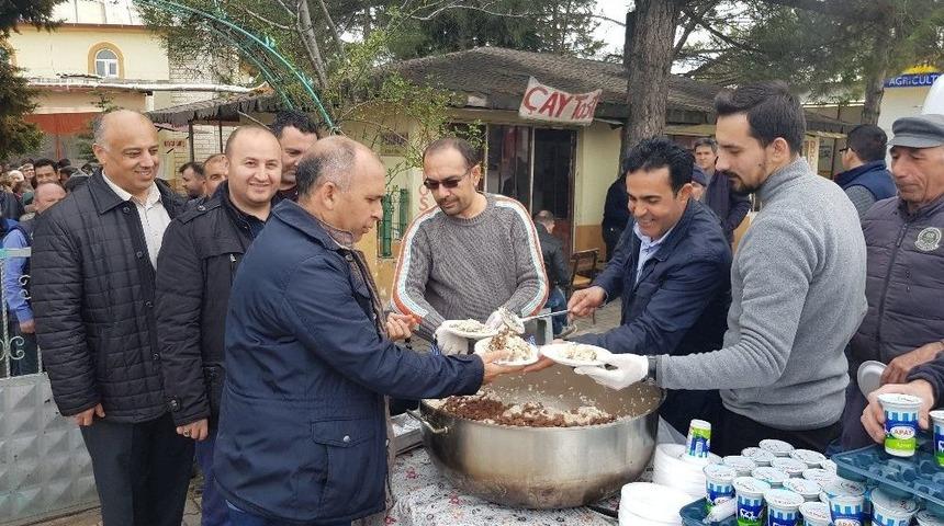 Gediz Sanayi Esnafı Afrin Şehitleri İ&ccedil;in Mevlit Okuttu
