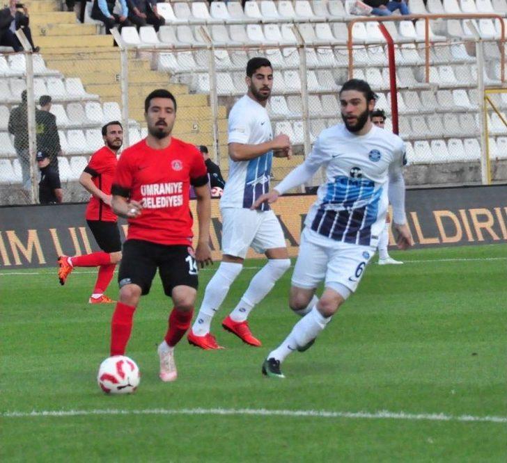 Spor Toto 1. Lig: Adana Demirspor: - Ümraniyespor: (ilk Yarı) G3