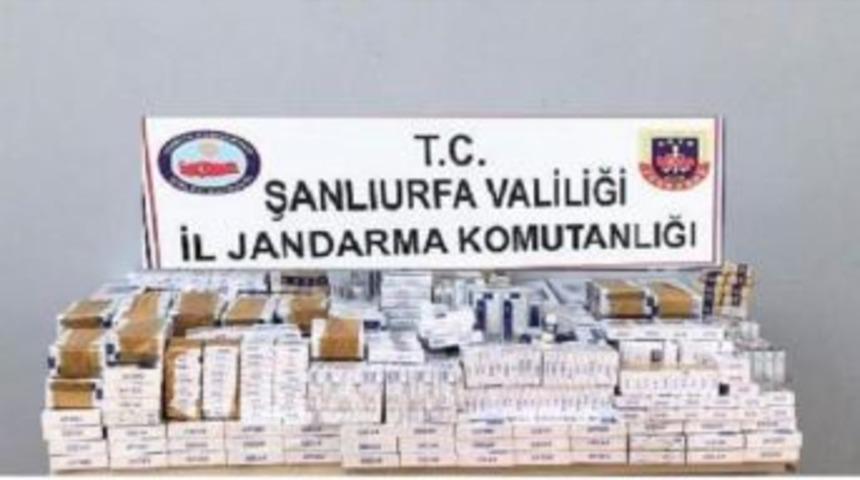 Ceylanpınar&rsquo;da Ka&ccedil;ak Sigara Ele Ge&ccedil;irildi