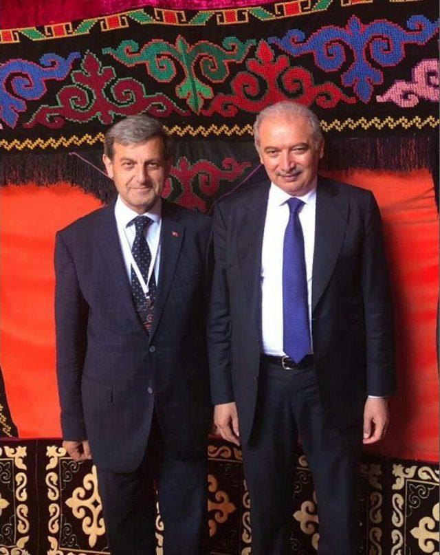 Başkan Özkan’dan Bilal Erdoğan’a Tablo