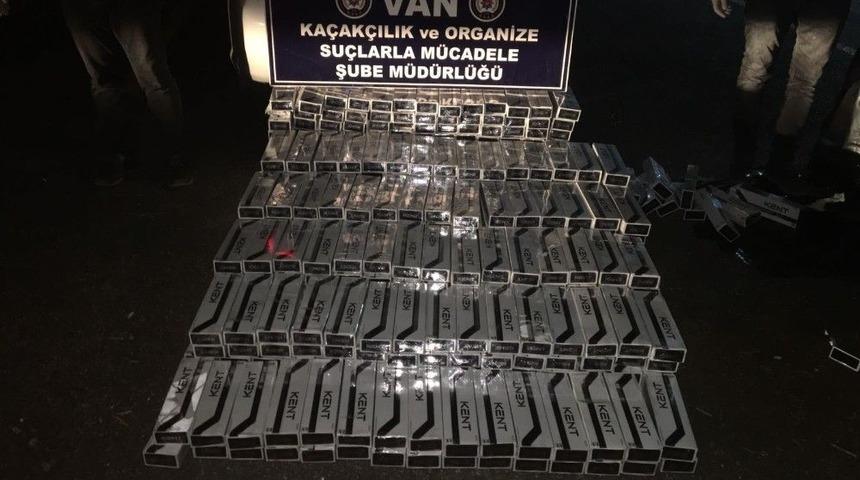 Van’da Kaçak Sigara Operasyonu