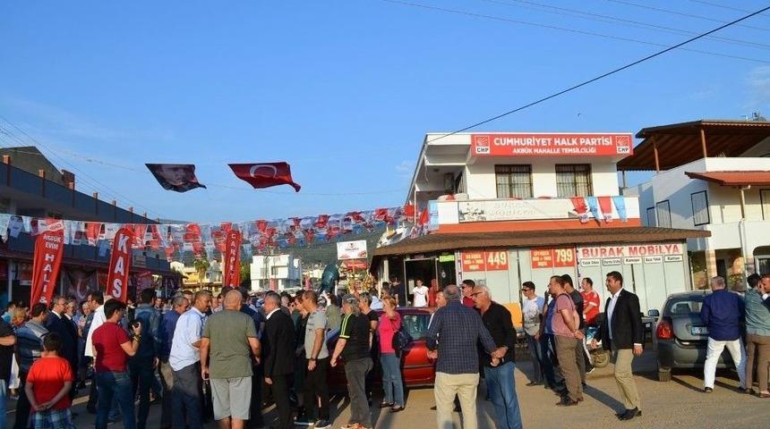 Didim Chp Akb&uuml;k Mahallesinde Temsilciliğini A&ccedil;tı