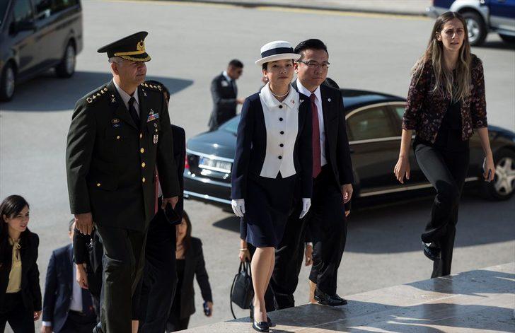Japonya Prensesi Anıtkabir'i ziyaret etti  G2