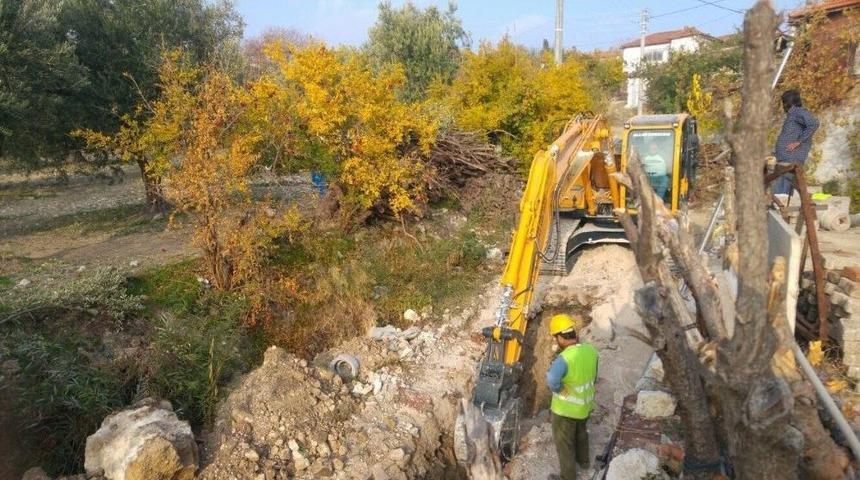 Manisa&rsquo;da Altyapı &Ccedil;alışmaları Hız Kazandı