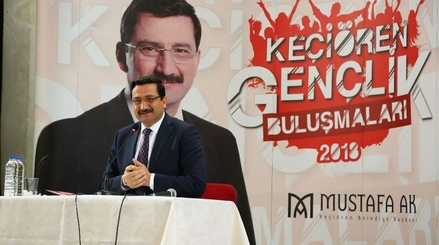 Başkan Ak Gençlerle Buluşmaya Devam Ediyor