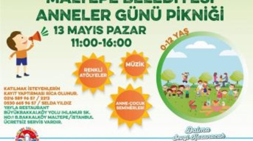 Maltepeli Annelere Piknik Sürprizi