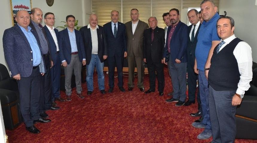 Etso Y&ouml;netiminden, Daib, Esob Ve Etb&rsquo;ye Tebrik Ziyareti