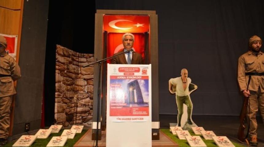 &Ccedil;anakkale Şehitleri Yakınları, &Ccedil;anakkale Zaferini Anma Etkinliği Yaptı