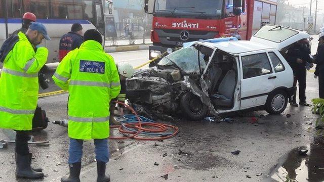 Manisa’da Trafik Kazası: 1 Ölü, 2 Yaralı 1