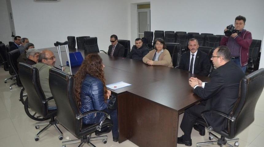 Engellilerden Başsavcıya Teşekk&uuml;r Ziyareti