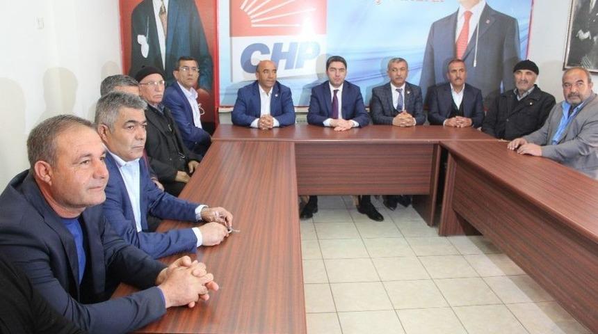 Muhtarlardan Chp&rsquo;ye Ziyaret