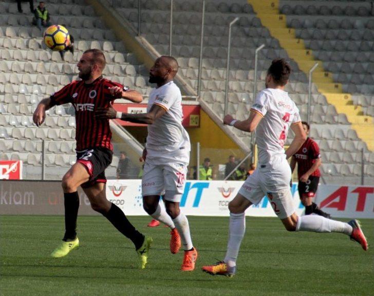 Süper Lig: Geçlerbirliği: 1 - Kayserispor: 1 (ilk Yarı) G3