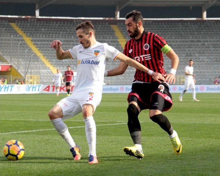 Süper Lig: Geçlerbirliği: 1 - Kayserispor: 1 (ilk Yarı) G4