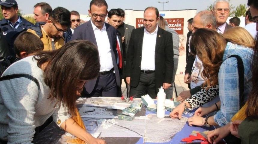 Şanlıurfa&rsquo;daki Mozaik &Ccedil;alıştayı Devam Ediyor