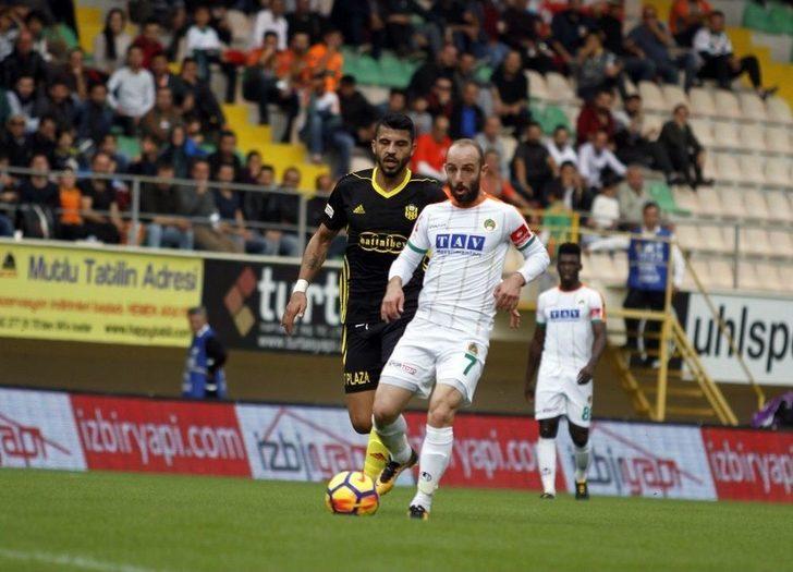 Süper Lig: Alanyaspor: - Evkur Yeni Malatyaspor: (ilk Yarı) G4
