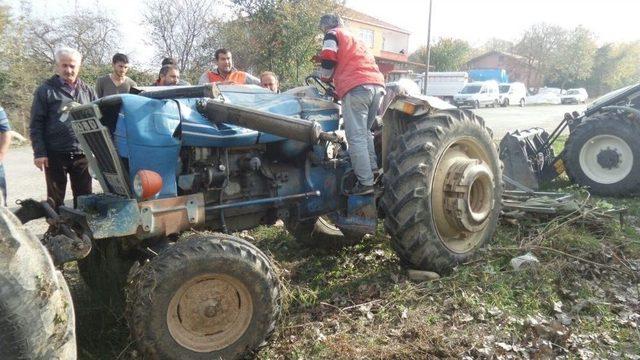Sinop’ta Traktör Devrildi: 1 Ölü