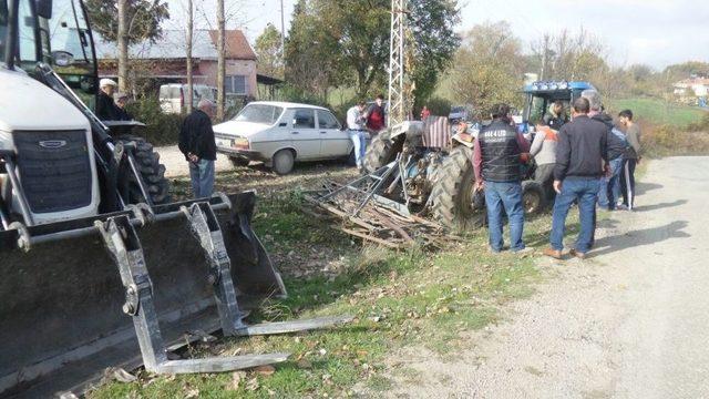 Sinop’ta Traktör Devrildi: 1 Ölü