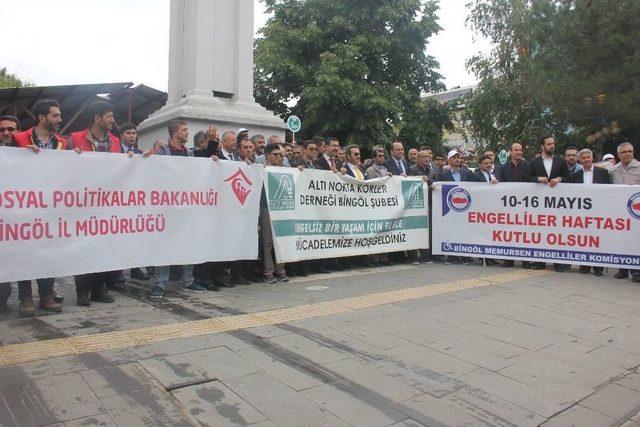 Bingöl’de Farkındalık Yürüyüşü