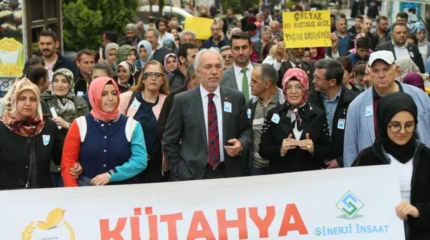Başkan Kamil Saraçoğlu, ’çölyak Farkındalık Yürüyüşü’ne Katıldı