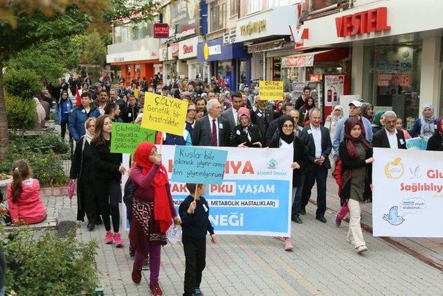 Başkan Kamil Saraçoğlu, ’çölyak Farkındalık Yürüyüşü’ne Katıldı