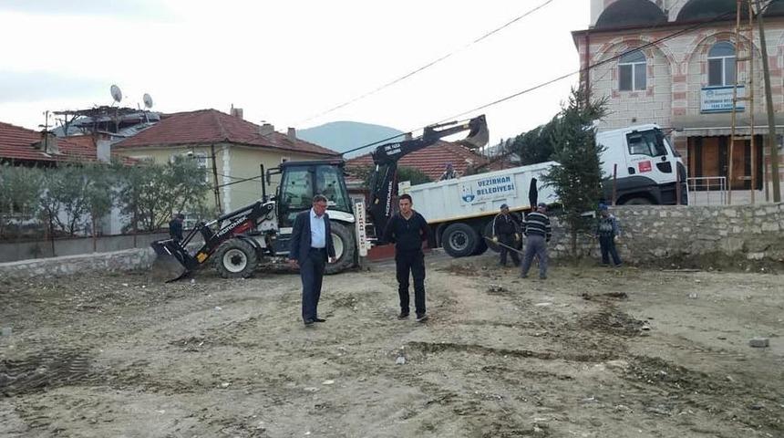 Başkan Duymuş&rsquo;tan Yapımı Devam Eden Tesisi Ziyaret