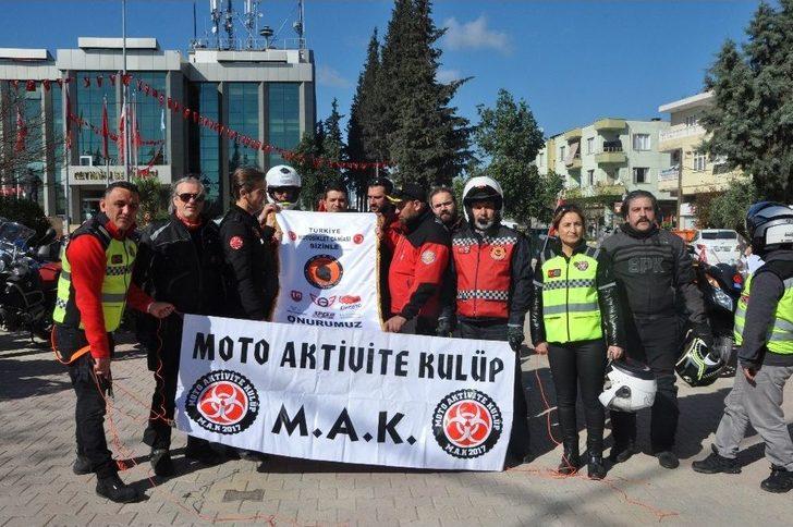 Motosiklet Kullanıcılarından Mehmetçiğe Destek G1