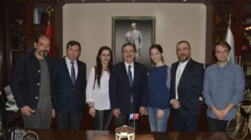 Kayı Boyu Derneği&rsquo;nden Başkan Ata&ccedil;&rsquo;a Ziyaret