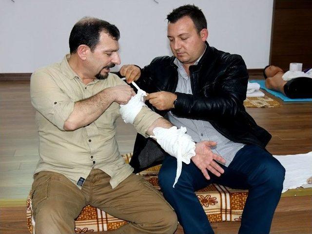 Belediye Personeline İlk Yardım Eğitimi 1