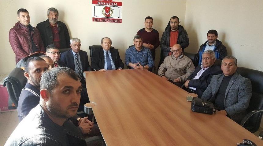 B&ouml;lge Gazetecilerinden Bigacem&rsquo;e Ziyaret