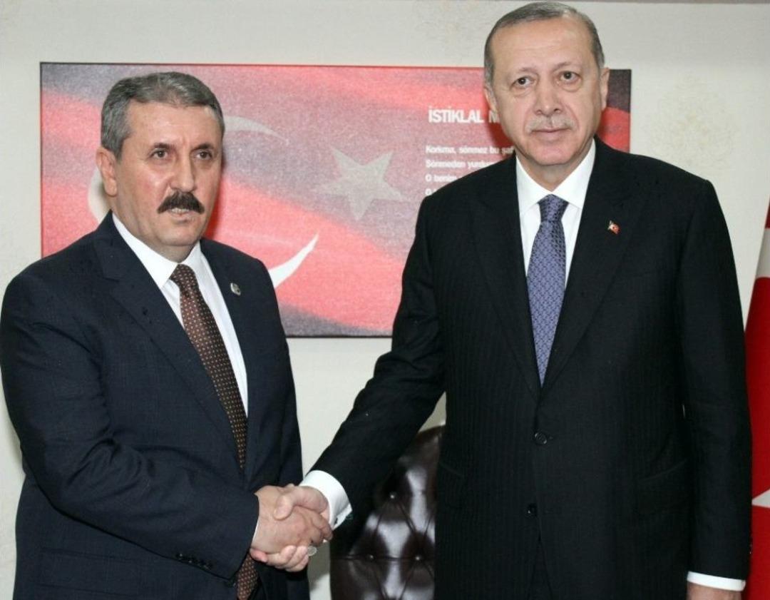 Cumhurbaşkanı Erdoğan&rsquo;dan B&uuml;y&uuml;k Birlik Partisi&rsquo;ne Ziyaret