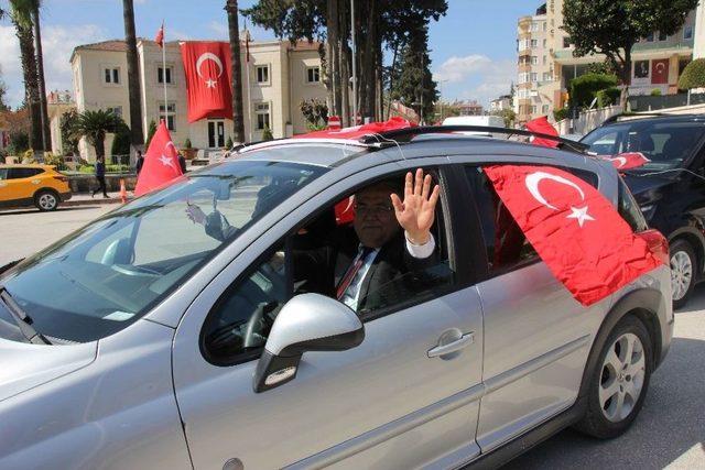 Hataylı Otobüs Şoförlerinden Mehmetçiğe Destek