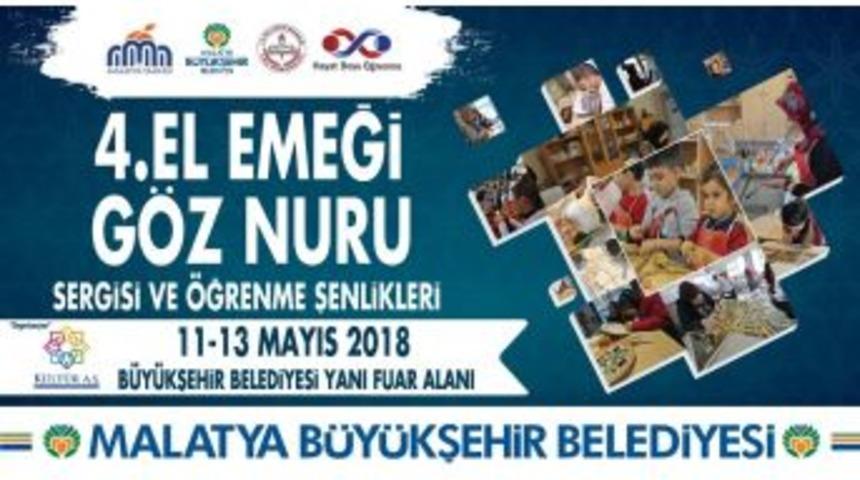 4. El Emeği G&ouml;z Nuru Sergisi Ve &Ouml;ğrenme Şenliği