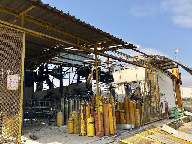 Başkent’te Gaz Dolumu Yapılan Fabrikada Korkutan Patlama: 1 Yaralı