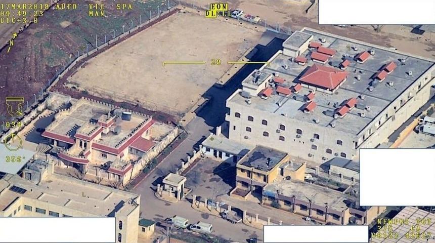 Tsk, Vurulduğu İddia Edilen Afrin Hastanesinin G&ouml;r&uuml;nt&uuml;lerini Paylaştı