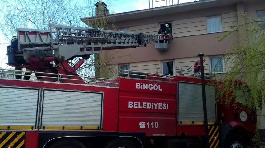 Bing&ouml;l&rsquo;de Yangın Ve Kurtarma Tatbikatı