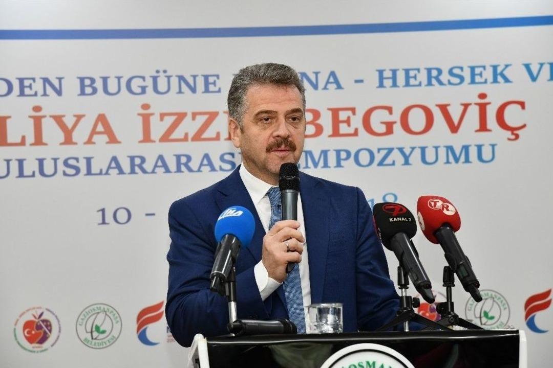 Gaziosmanpaşa&rsquo;da &lsquo;bosna Hersek Ve Aliya İzzetbegovi&ccedil; Uluslararası Sempozyumu&rsquo;