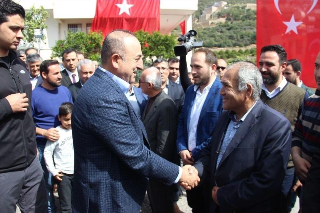 Bakan &Ccedil;avuşoğlu Alanya&rsquo;da Şehit Uzman &Ccedil;avuş İ&ccedil;in Okutulan Mevlide Katıldı