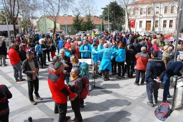 Dağcılar Şehitler İçin Tırmanıyor