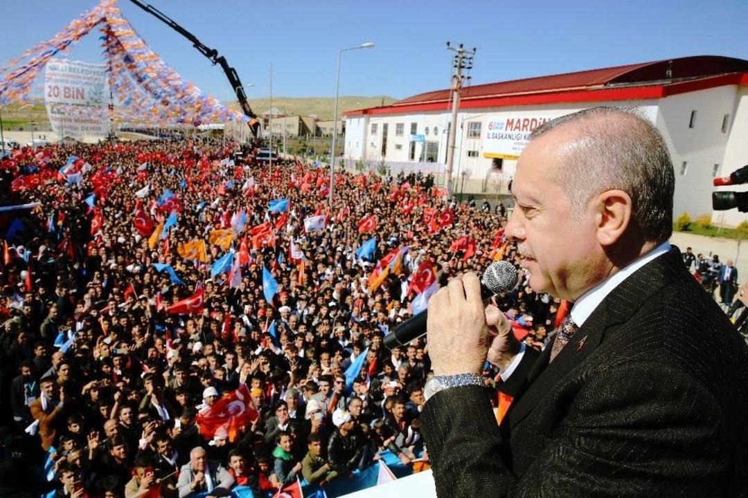 Cumhurbaşkanı Erdoğan: "artık An Meselesi Afrin&rsquo;e Girdik Giriyoruz, Her An Bu M&uuml;jdeyi Verebiliriz"